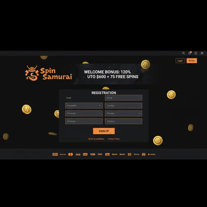 Spin Samurai Casino Signup